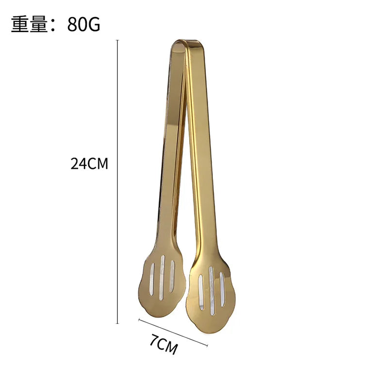 Gold BBQ Tongs