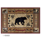 Bear,  Moose,  Deer Carpet