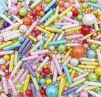 Colorful Pearl Sprinkles Cake Decor
