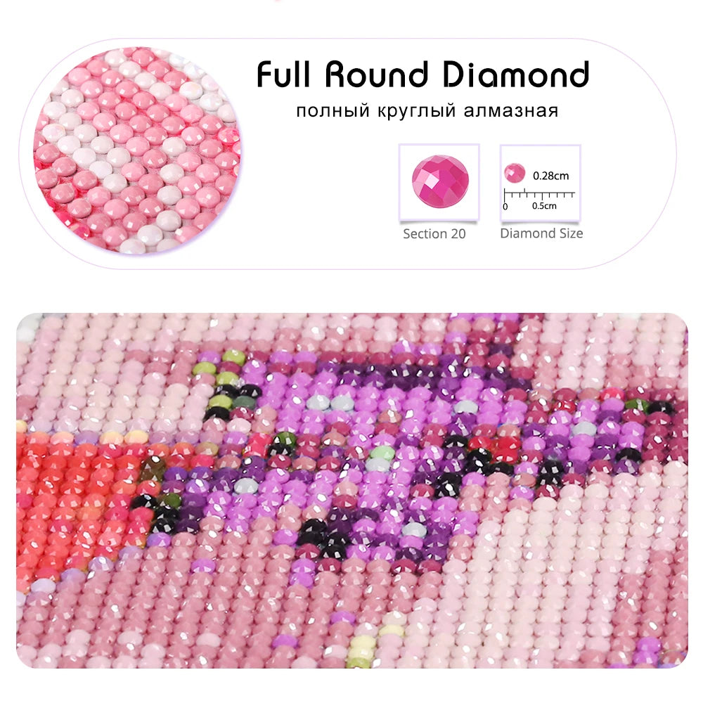 Customizable Diamond Mosaic With Own Photo