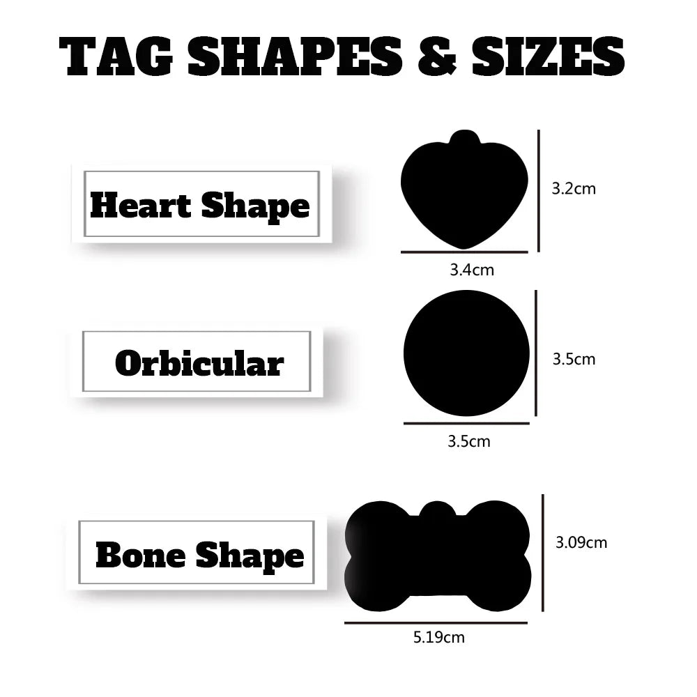 Custom Name , Personalized ID  Tags