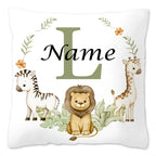 Animal with Name Pillow Case, Personalized