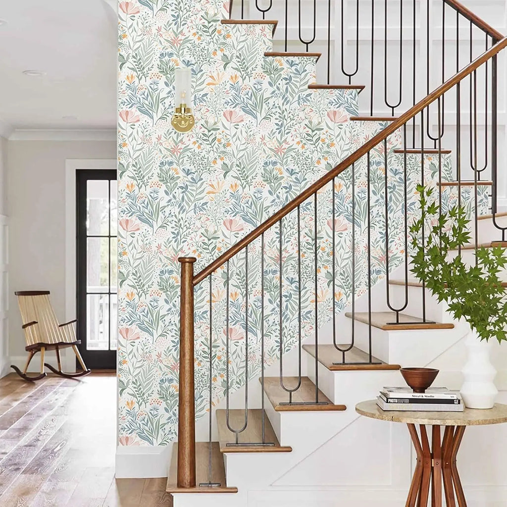 Floral Peel/ Stick Wallpaper