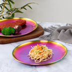 Stainless Steel Dinner Plates