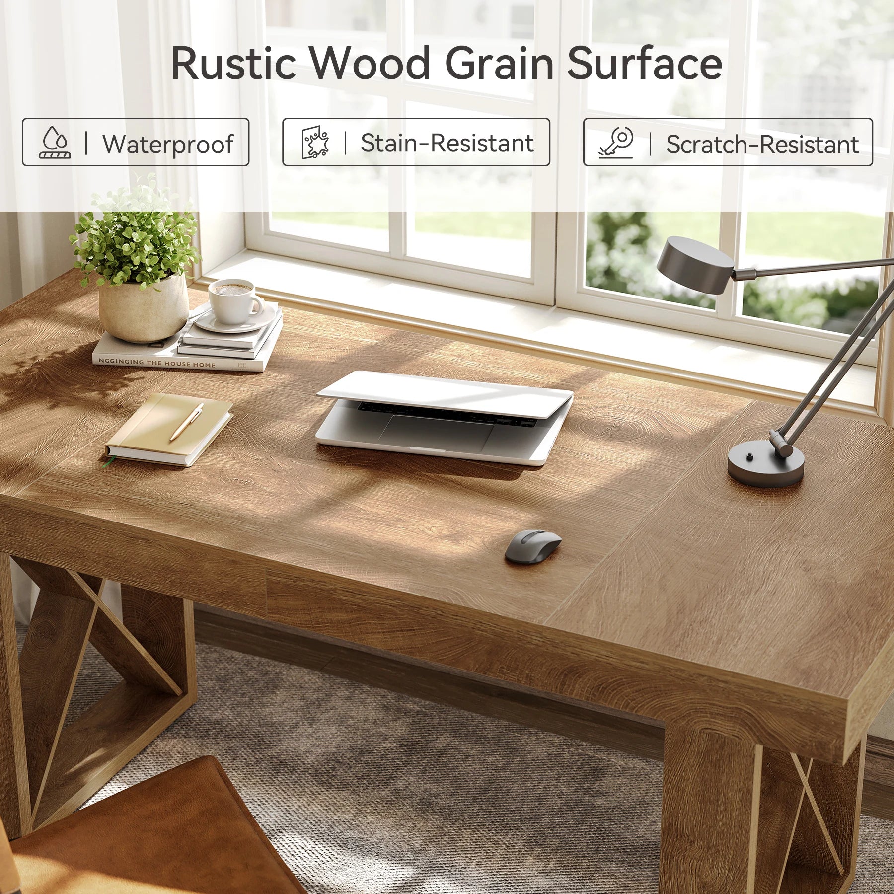 Dining Table /4-6 People,/Brown