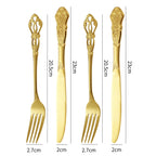 Stainless Steel Tableware Set