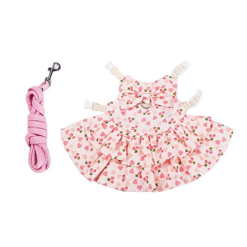 Rabbit Harness Dress/ Leash Set