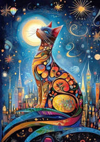Diamond Painting Kit,  Black Cat