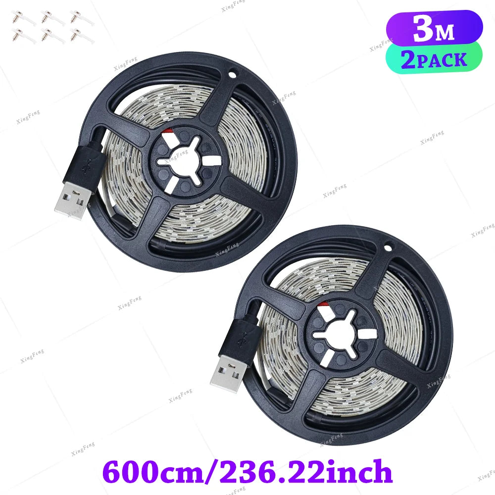 Blacklight strip light, DC 5V, USB plug