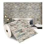3/5/10M 3D Self-adhesive Wallpaper