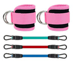 Ankle Straps Resistance Bands Set