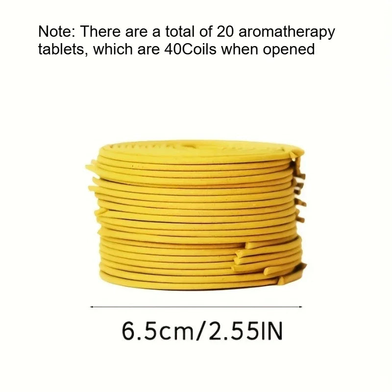 Mixed Fragrance Incense, Spiral Shape Coil
