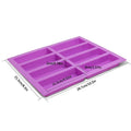 8 Rectangle Silicone Molds