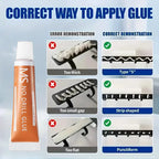 Transparent No-Nail Adhesive