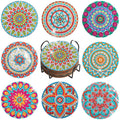8pc/sets Diamond Painting Coasters