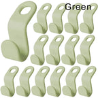 10/5Pcs Clothes Hanger Hooks Space Saving Organizer