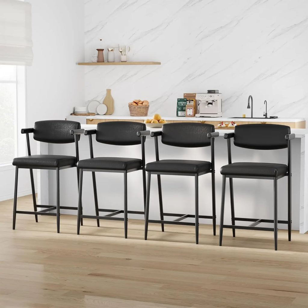 2PCS Modern Bar Stools Set