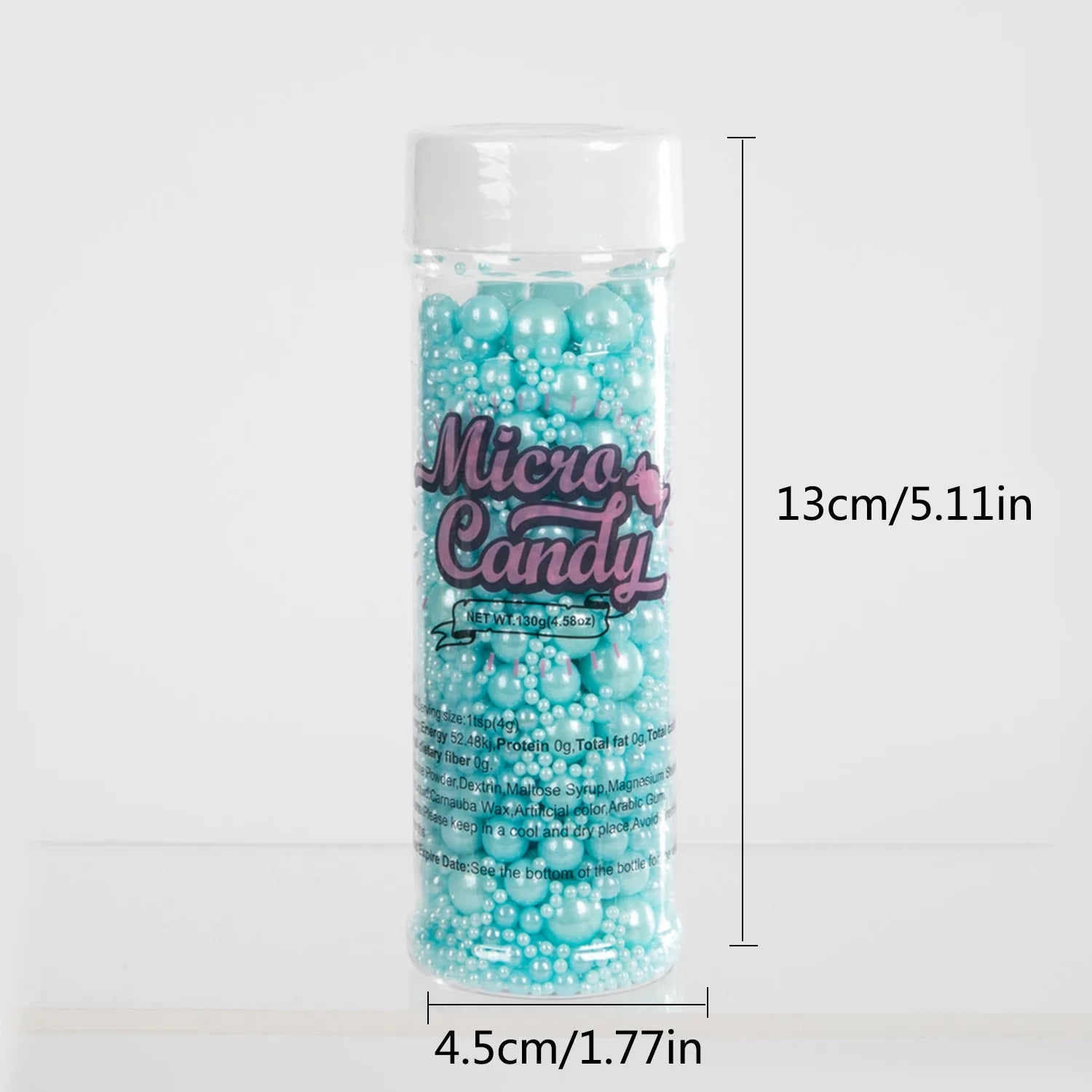 Colorful Pearl Sprinkles Cake Decor