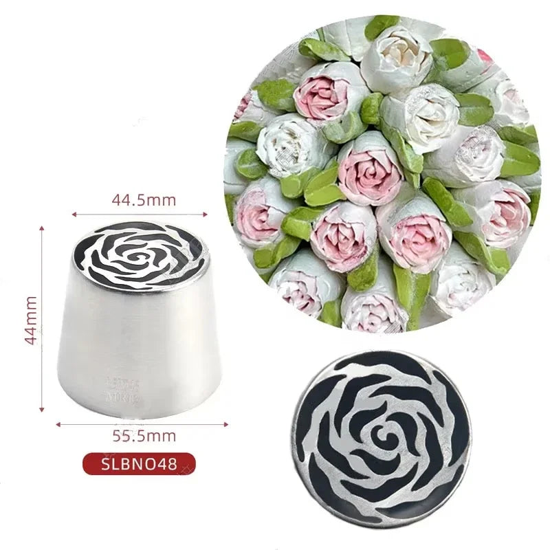 13 Stainless Steel Nozzles, Cake Decorations