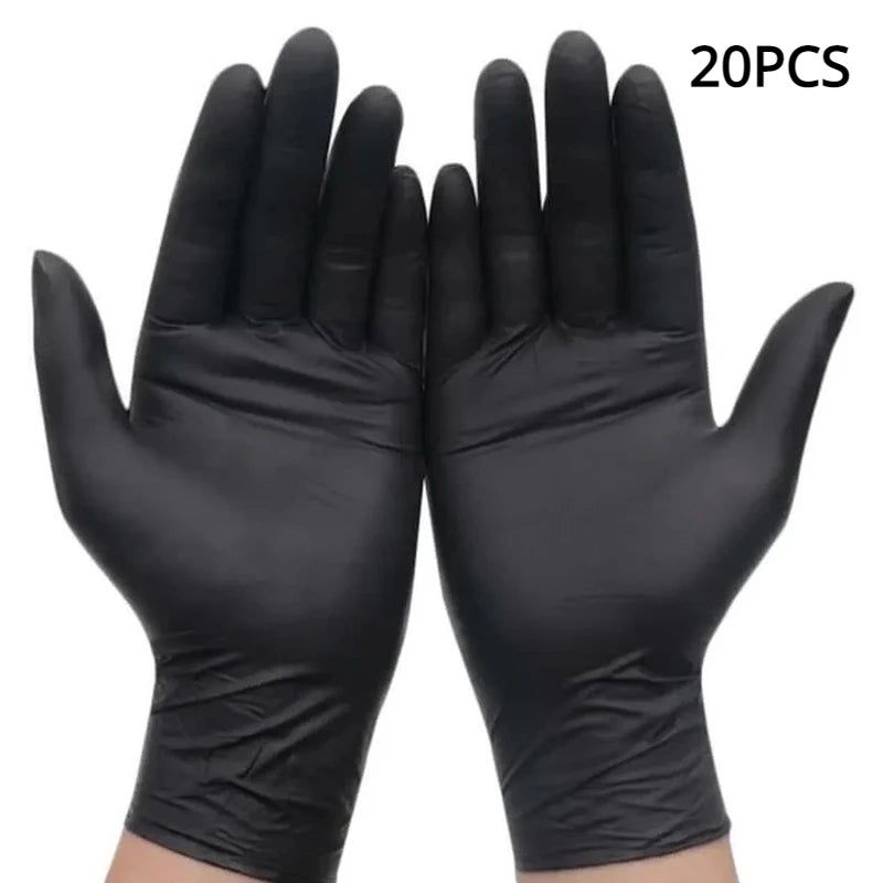 50/20PCS Disposable Nitrile Gloves, Latex Free