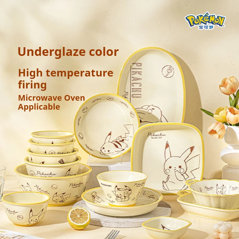 Pokemon Licensed Ceramic Tableware Set