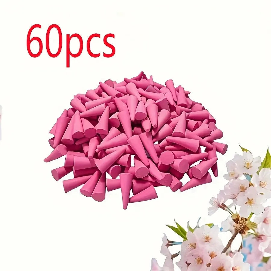 60/159/259pcs Cherry Blossom Incense Cone