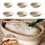 Oval Banneton Baking Supplies Bread Baskets