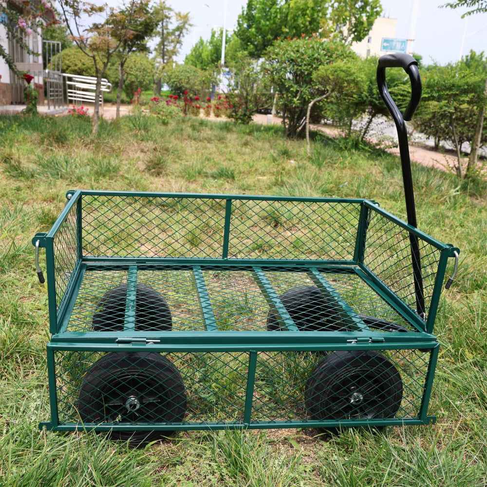 Solid wheels Cart