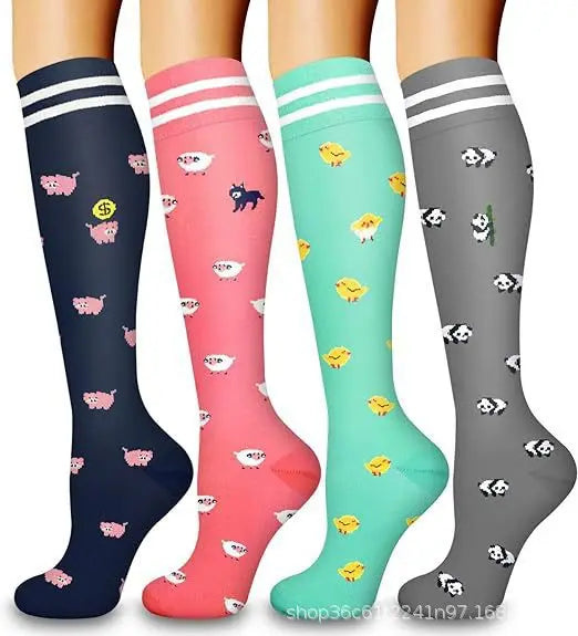 4 Pairs Compression Socks