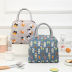 2PCS  Portable lunch bag