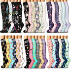 6 pairs of Compression Socks