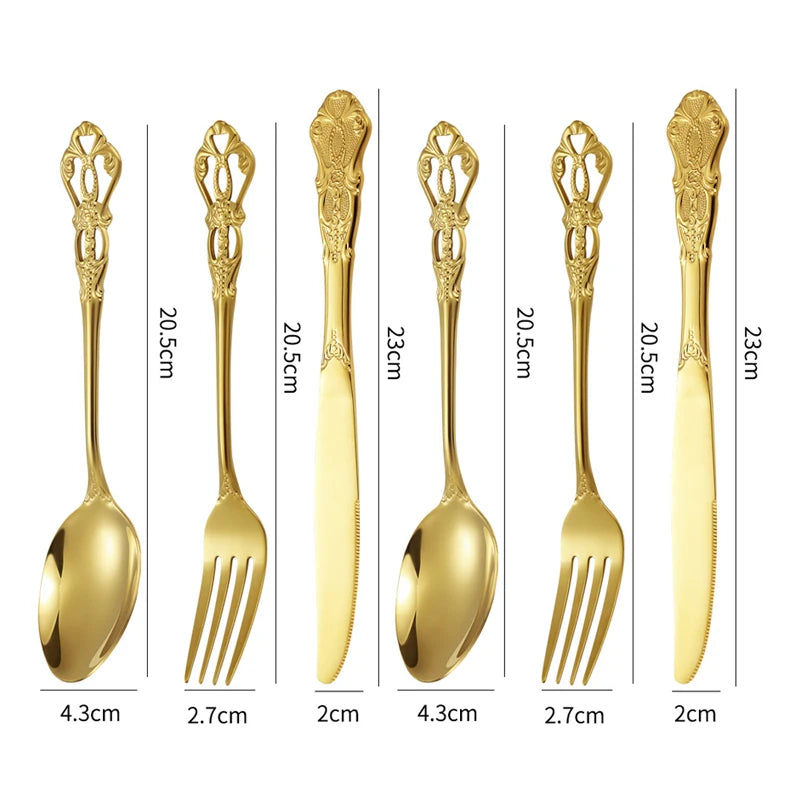 Stainless Steel Tableware Set