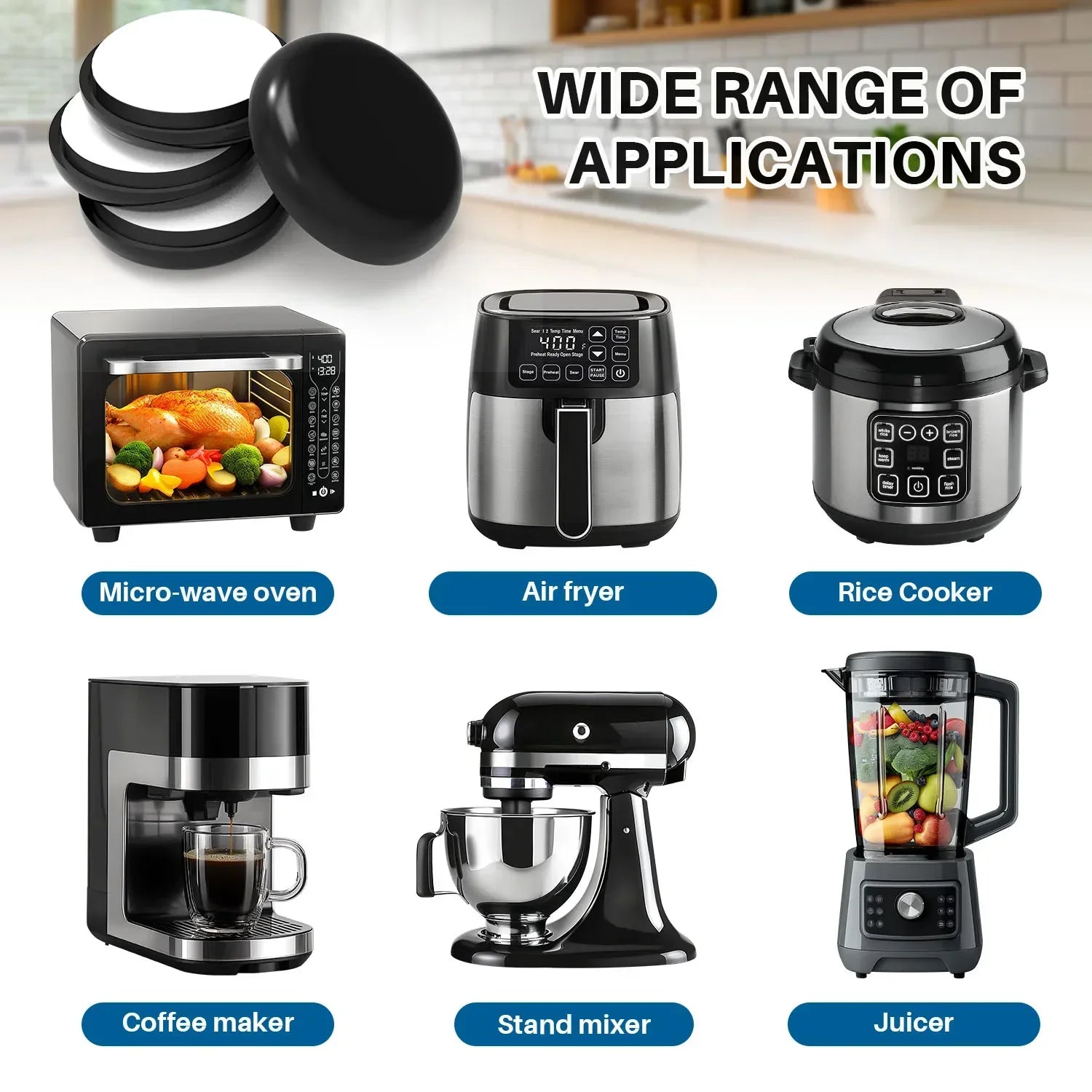 24/4Pcs Appliance Slider