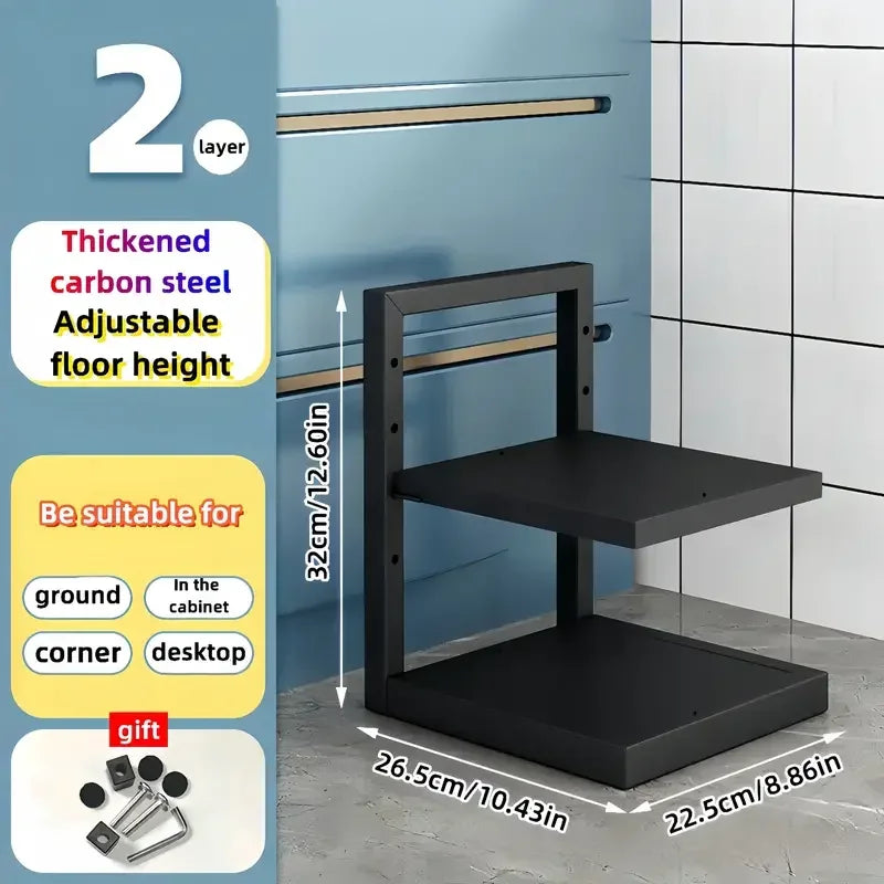 Pot Rack Storage Organizer