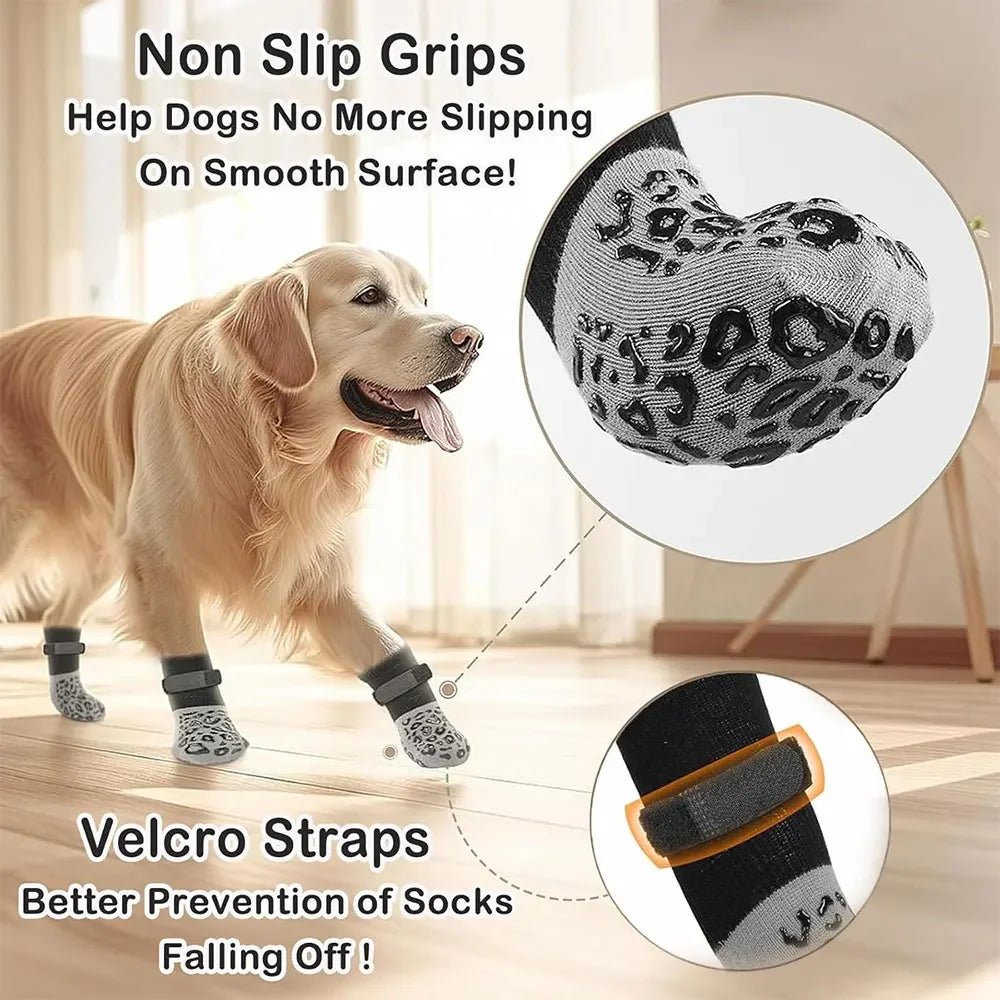 4pcs Protectors Anti-Slip Boots
