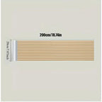 1Roll Textured Soft Edge Wall Stickers