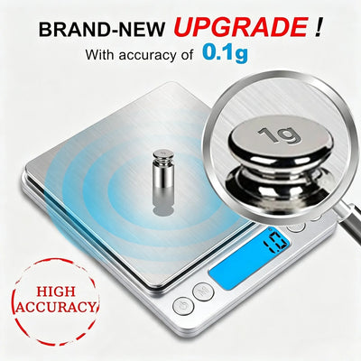Electronic Scale/ LCD/ Stainless Steel