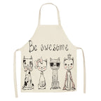 Cartoon Animal Pattern Apron