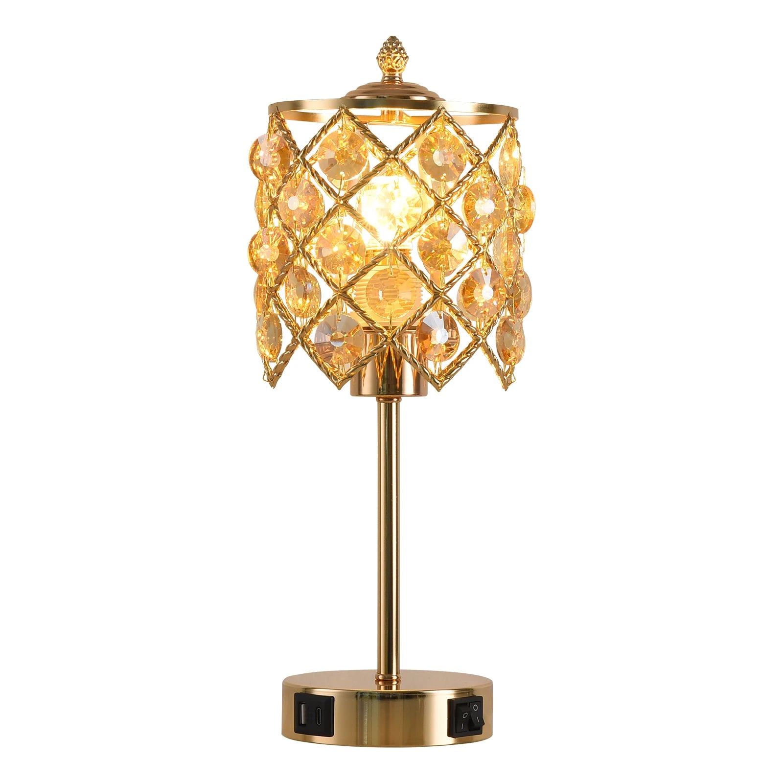 Crystal Table Lamp