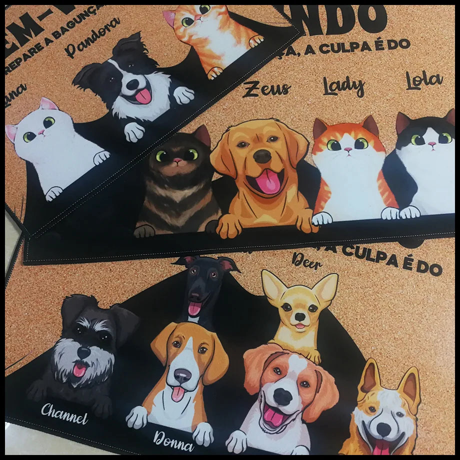 Custom Dog/ Cat Name Doormat