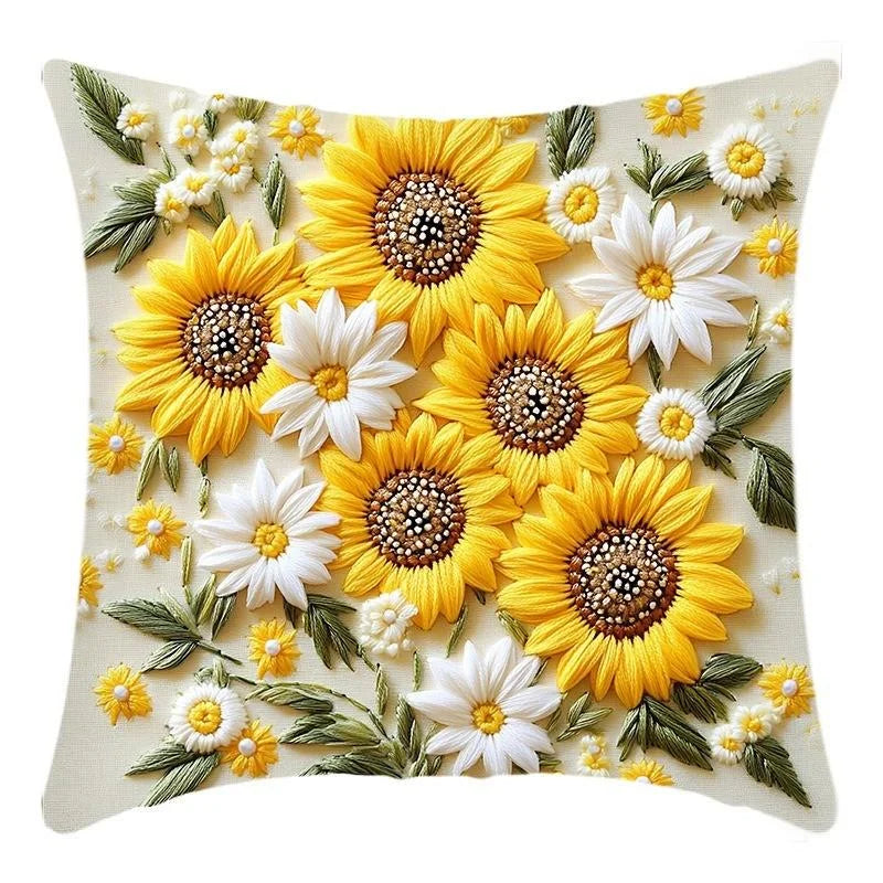 Sunflowers Cushion Cover