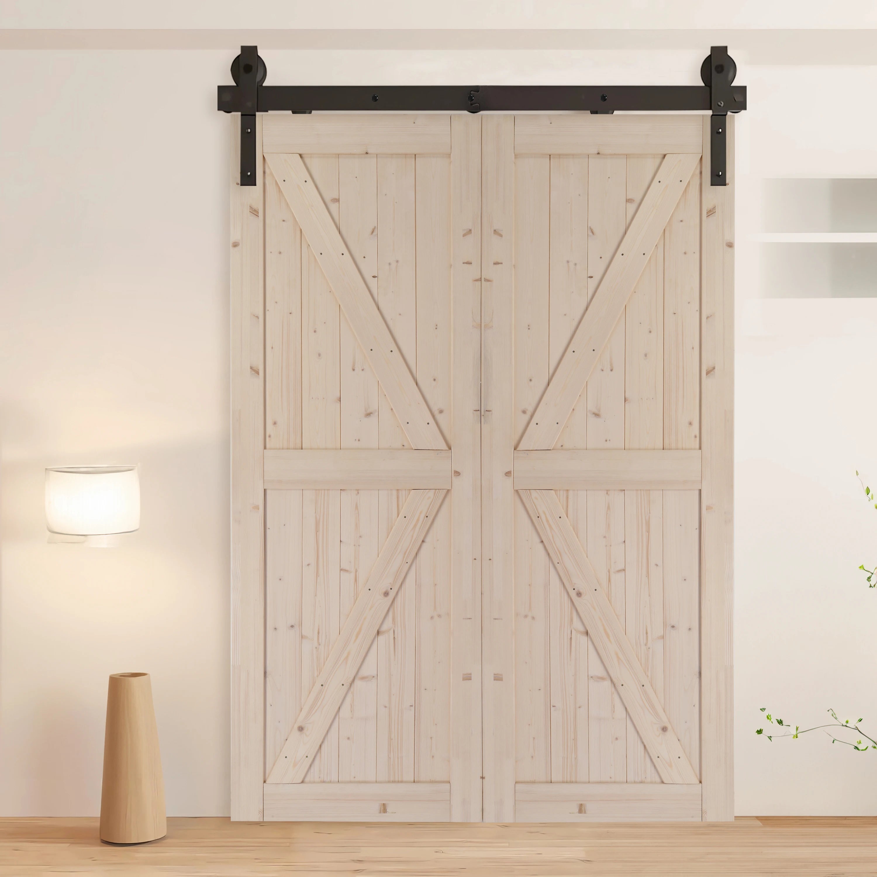 Bi-Folding Sliding Door Kit / 2 Doors