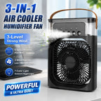 Three-in-one Fan / LED Light