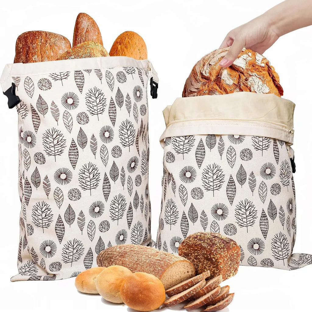 Sourdough ,Reusable Beeswax Bread Bags