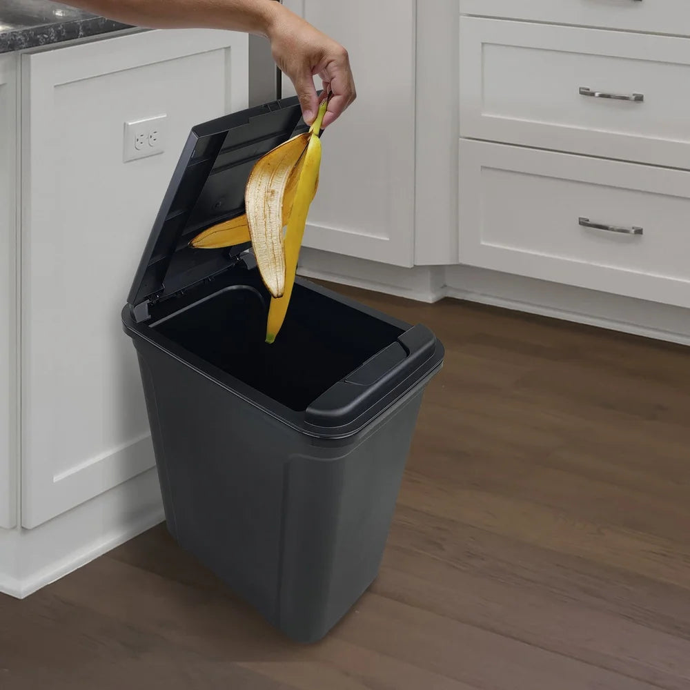 7.6 Gallon Touch Top Trash Can