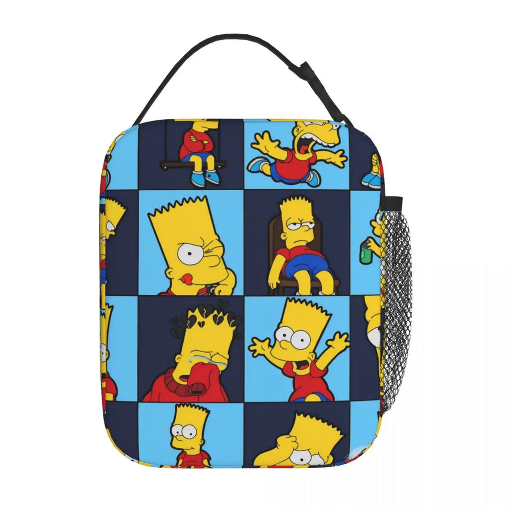 Simpsons Cartoon Insulated Lunch Bag