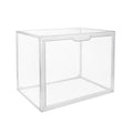 1pc/3pcs Clear Display Case Large Storage, Acrylic