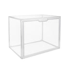 1pc/3pcs Clear Display Case Large Storage, Acrylic
