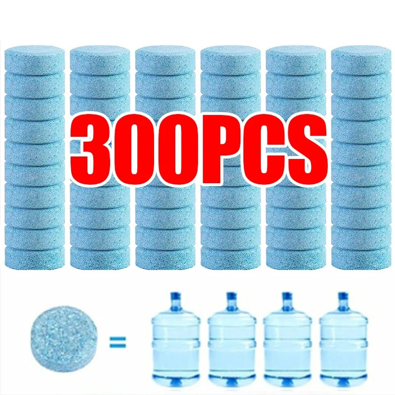 Effervescent Tablet Glass Solid Detergent