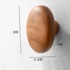 Wood Handle Clothes Hook